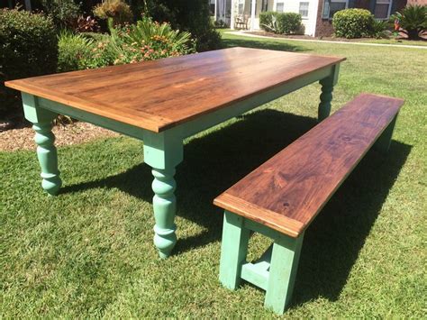 Heart pine provincial minwax stain griffin ga floors i. 4ft x 8ft Farm Table with bench.Top is pine with Minwax ...
