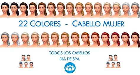 My Sims 4 Blog Hair Recolors For Males And Females By La Factoria De Sims