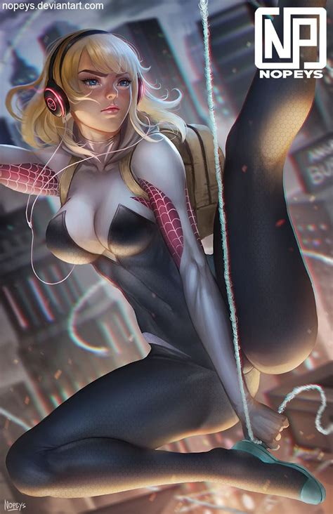 gwen stacy Женщина Паук Гвен Паук Гвен Стейси marvel Вселенная Марвел фэндомы nopeys norman