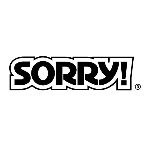 Sorry Logo Png Transparent And Svg Vector Freebie Supply