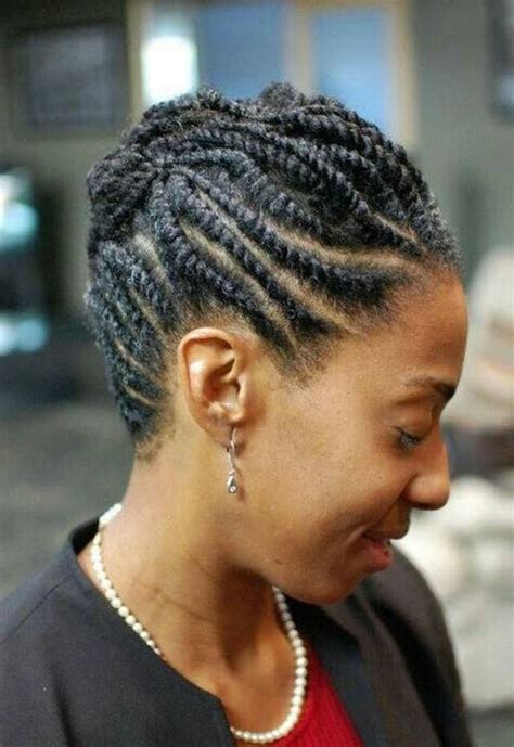 10 pretty short wavy hairstyles with new texture & volume twists. Pin on up do flat twist