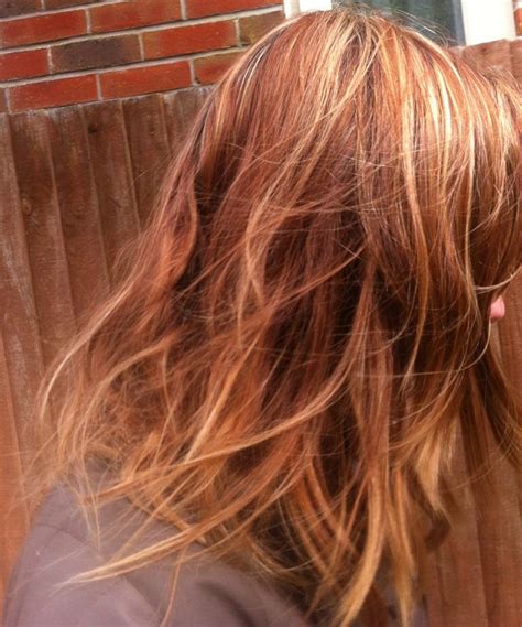 It's on the drier side and more prone to breakage because of the bleaching process. bleach blonde highlights in my faded red/light brown ...