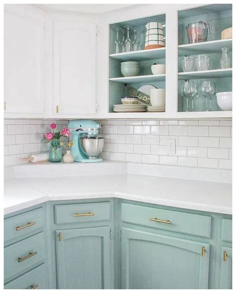 Maybe you would like to learn more about one of these? 36 Shabby Chic Farmhouse Kitchen Cabinets Makeover Ideas ...