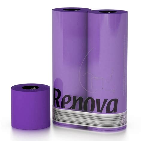 Renova Purple Toilet Paper (Pack of 6) - Red Candy