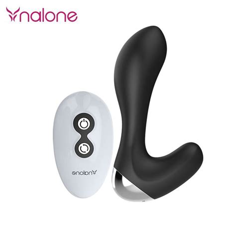 Nalone Unisex Silicone Anal Plug G Spot Prostate Massage Wireless Remote Control 7 Modes Strong