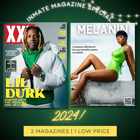 Magazines For Inmates Magazine XXL MELANIN Bundle
