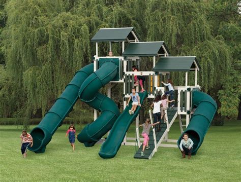 Swing Set Slides Buy Plastic Tube Spiral And Tunnel Slides For Your Playset