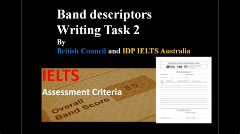 Ielts Writing Task 2 Band Descriptors And Assessment Criteria In Writing