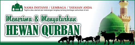 Download Desain Spanduk Hewan Qurban - Desain Free
