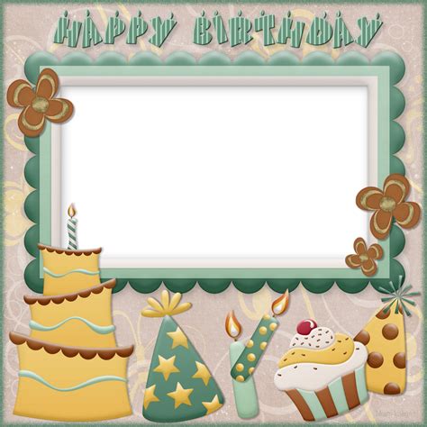 Cadre Anniversaire Png Happy Birthday Frame Png