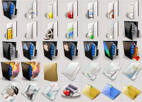 Iconos Para Carpetas Pack 10 Ico Png Iconos Para Windows Gratis