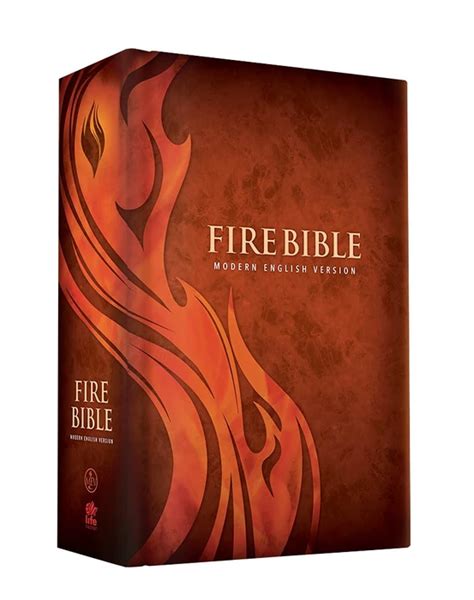 Mev Fire Bible Hardcover With Free T Fire Bible Bible Modern