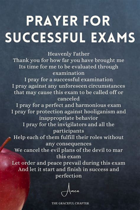 9 Short Prayers For Exams The Graceful Chapter
