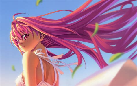 Anime Girl Pink Hair Wallpaper 2560x1600 14683