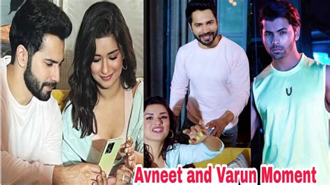 Avneet Kaur And Varun Dhawan Cute Moment Siddharth Nigam Updates Sidneet Latest Updates
