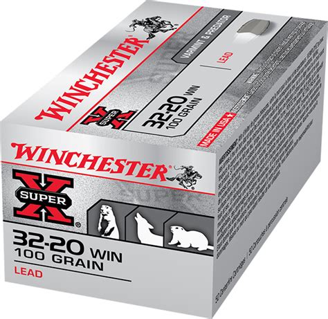 Winchester Super X 32 20 Winchester 100 Grains Ammunition Londero Sports
