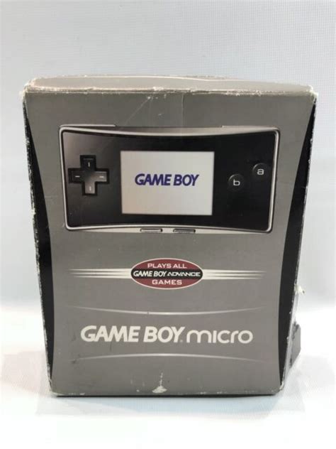 Nintendo Game Boy Micro Black Box Only Ebay