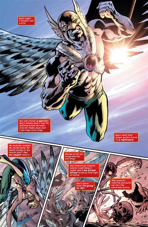 Dc Comics Rebirth Universe And Dark Nights Metal Spoilers Hawkman Found