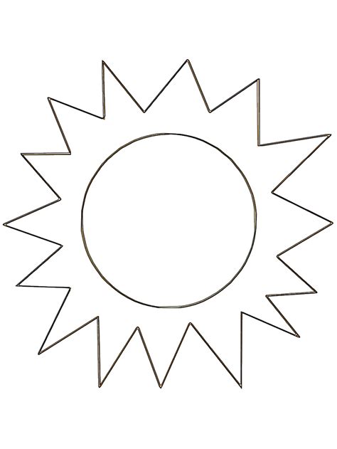 We hope you enjoy our online coloring books! summer images for colouring - Google Search | Sun template ...