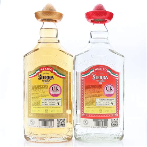 Sierra Reposa And Silver Tequila 2 X 70cl Whisky Auctioneer