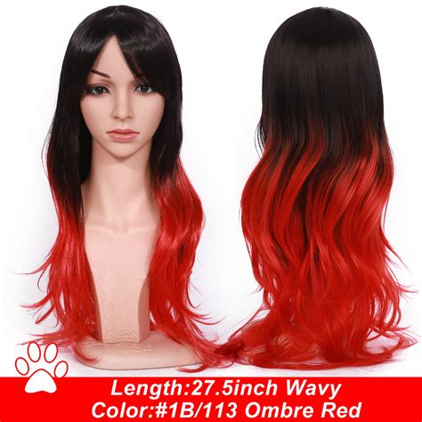 Uk Women Long Curly Wigs Ladies Natural Wavy Hair Cosplay Full Head Wig As Human Ebay