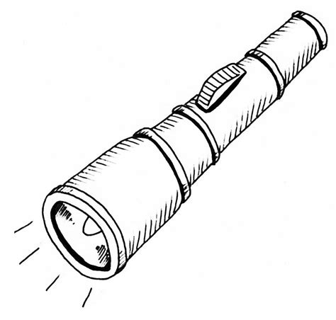 The Best Free Flashlight Drawing Images Download From 95 Free Drawings