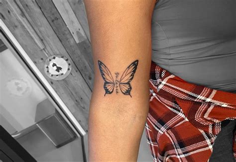 Butterfly Tattoofineline Tattoosmall Tattootattoo