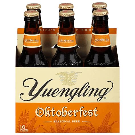 yuengling oktoberfest seasonal beer 6 12 fl oz bottles buehler s