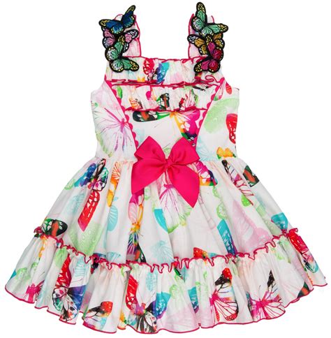 Vestido niña mariposas de badum badero. Lappepa Moda Infantil Vestido Nina Estampado Loros Mariposas Missbaby / Bertjoyip Lappepa Moda ...
