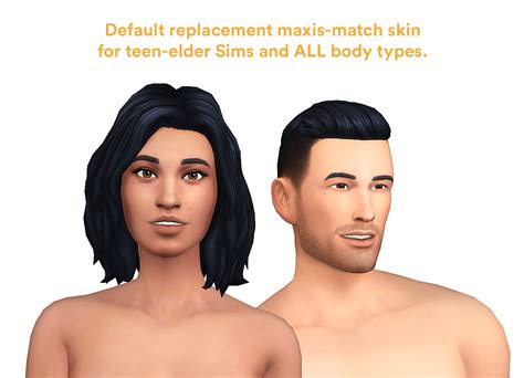 Sims Maxis Match Skin Bestvup