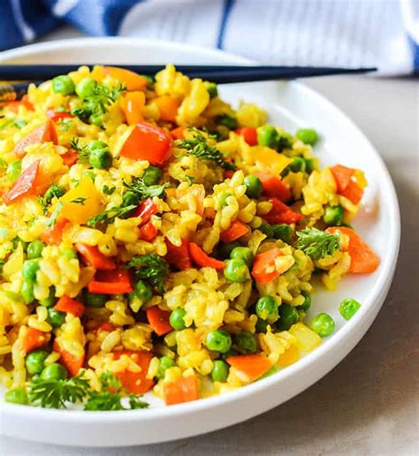 Easy Vegan Fried Rice Healthier Steps
