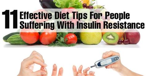 Changing your diet and combining medications, supplements and lifestyle interventions is by far the best way to reverse insulin resistance. 11 Effective Diet Tips For People Suffering With Insulin ...