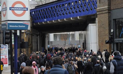 London Tube Strike Causes Continued Travel Delays Uk News The Guardian