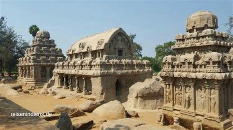 Five Rathas In Mahabalipuram Taj Mahal Landmarks Travel