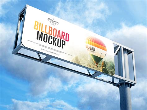 Free Pro Outdoor Advertisement Billboard Mockup Design Mockup Planet