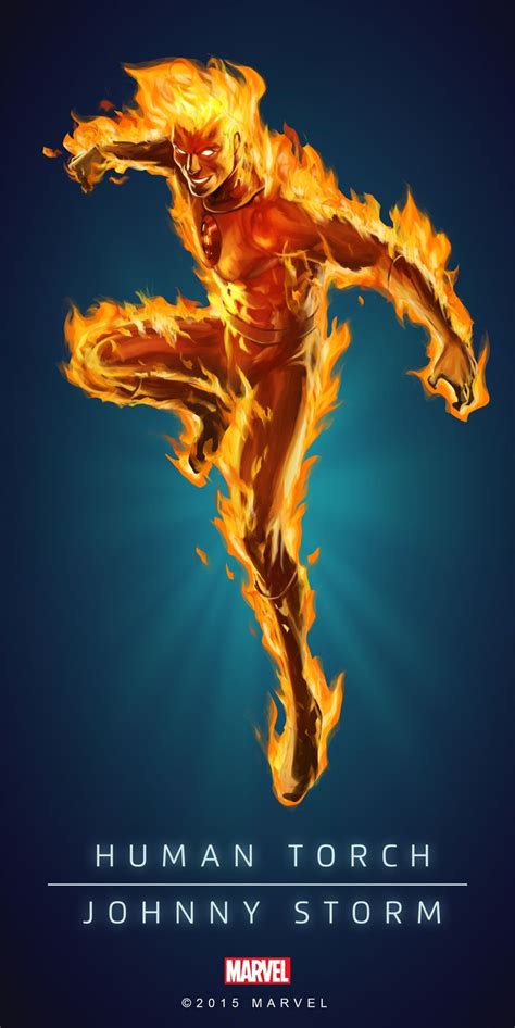 Best 25 Human Torch Ideas On Pinterest Fantastic Four Names The