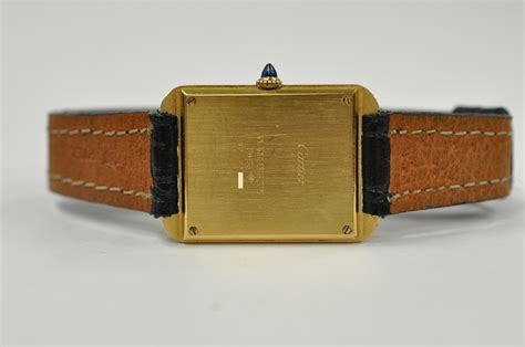 Cartier Stepped Case Tank Ref 15716 Hackett Watches
