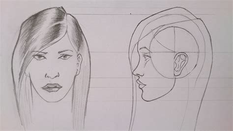 Drawing Heads From Any Angle Part 2 Profile And 34