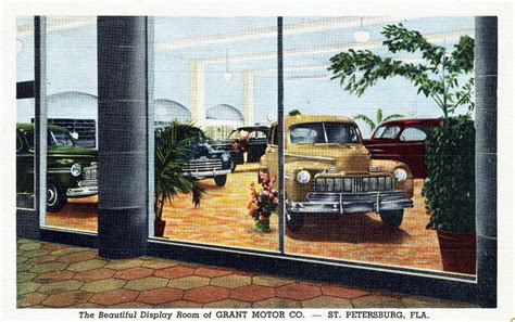1946 Grant Motor Company Ford Mercury Dealership St Petersburg