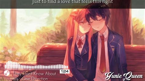 Nightcore They Dont Know About Us Lyrics Youtube