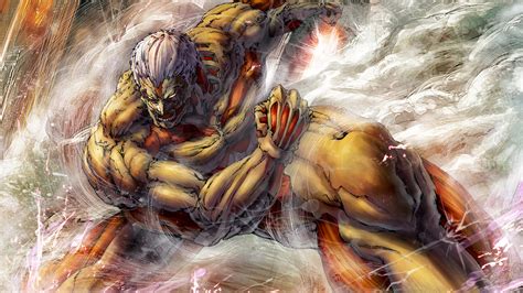 Attack on titans digital wallpaper, anime, armored titan, battle. Armored Titan, Attack on Titan, 4K, #167 Wallpaper