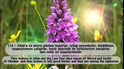 Ali İmran Suresi 110 115 İsmail Biçer Youtube