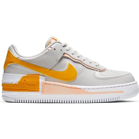 Continuing to diversify its tonal selection, nike has been bringing back the model once more though at a rainbow of spruce aura, a proprietary color that's a near but not an specific nike air force. Nike Air Force 1 Shadow Se vast grey/pollen rise-washed ...