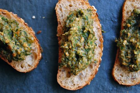 roasted kale and eggplant tapenade recipe on food52