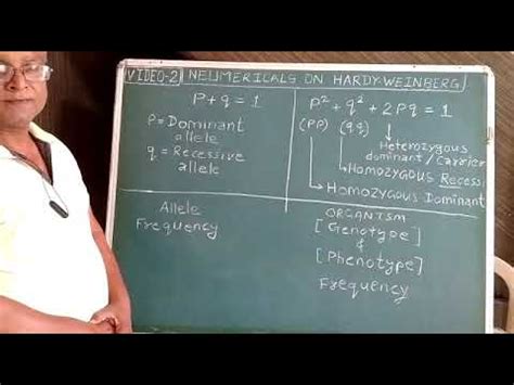 Some basics and approaches to solving problems. Hardy-Weinberg Principle 2 - YouTube