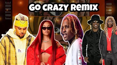 Chris Brown Go Crazy Remix Ftyoung Thug Future Lil Durk Mulatto Reaction Youtube