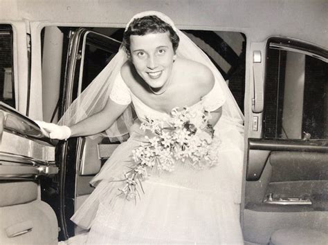 bride wears grandma s wedding dress from 1955 it was also worn by her mom in the ‘80s rachwed