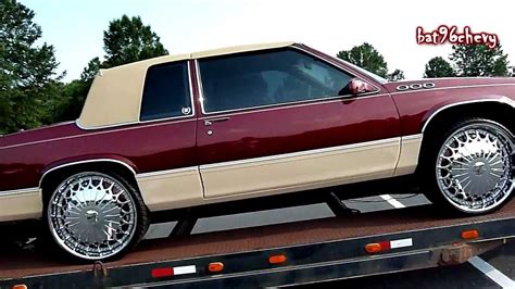 89 93 Cadillac Coupe Deville On 24 Dub Kingster Floaters And Buick