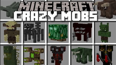 Minecraft Weird Mobs Mod Lab Experiment Gone Wrong Minecraft Youtube