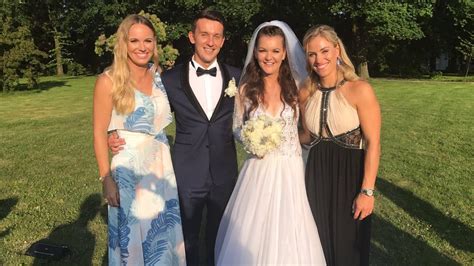 She entered upon her third grand slam semifinal at the 2016 australian open, she reached her first grand slam semifinal at the us open in 2011, and wimbledon in 2012. Caroline Wozniacki and Angelique Kerber attend Agnieszka Radwanska's wedding